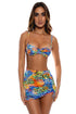 Luli Fama Isla Salvaje Scrunch Up Mini Skirt