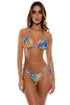 Luli Fama Isla Salvaje Ring Seamless Ruched Back Brazilian Tie Side Bottom