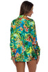 Luli Fama Peacock Affair Blouse