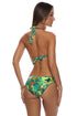 Luli Fama Peacock Affair Seamless Full Ruched Back Bottom