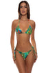 Luli Fama Peacock Affair Seamless Ring Triangle Top