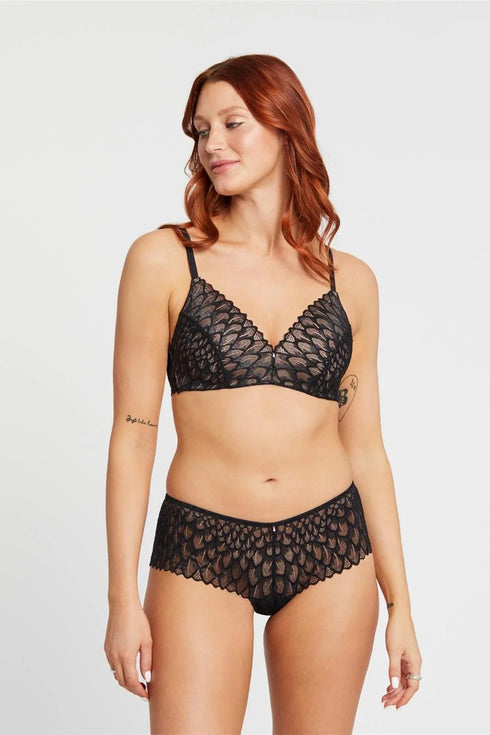 Montelle Lacy Wire-Free Bra