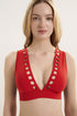 Shan Billy-rose Comfortable triangle bikini top