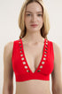 Shan Billy-rose Comfortable triangle bikini top