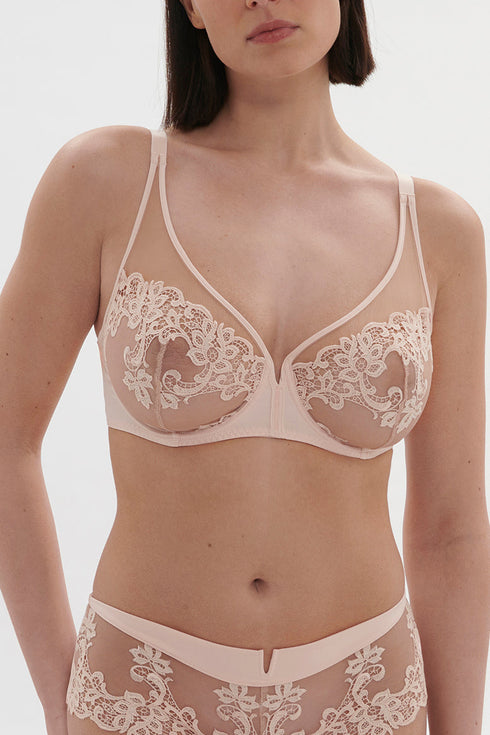 Simone Perele 15C Saga Sheer Plunge Bra