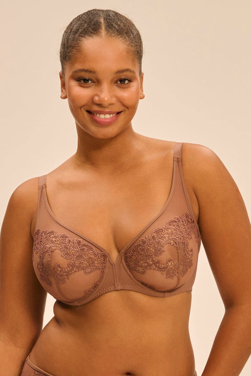 Simone Perele 15C Saga Sheer Plunge Bra