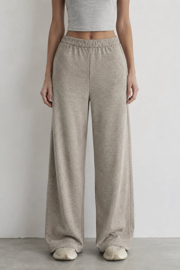 Shan Mila Textured Jersey Pants