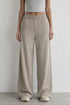 Shan Mila Textured Jersey Pants