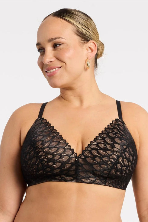 Montelle Lacy Wire-Free Bra