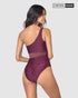 Leonisa Radiant One-shoulder One-piece Shaping Swimsuit