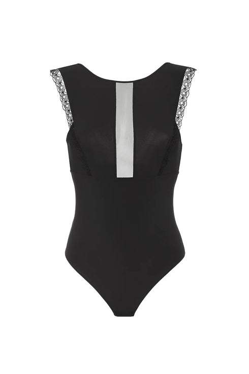 Simone Perele 1D5 Rose Body With Tanga