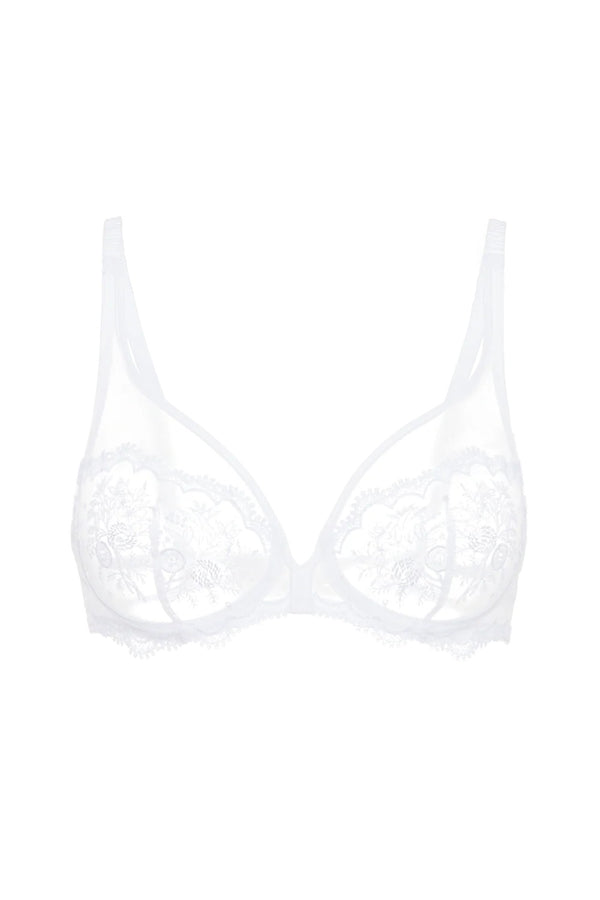 Simone Perele 1E2 Intrigue Sheer Plunge Bra