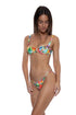 Luli Fama Birds Of Paradise Wide Strap Balconette Top
