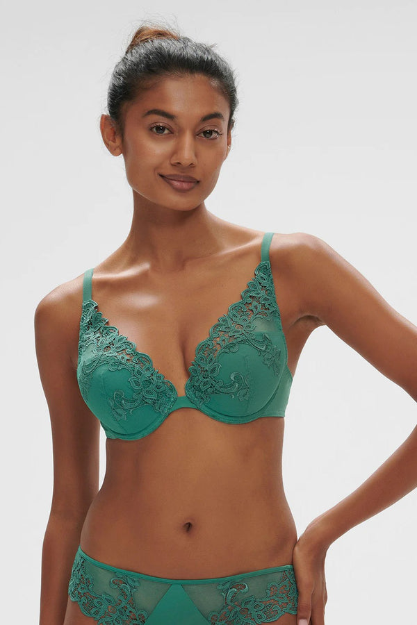 Simone Perele 15C Saga Plunging Push Up Bra