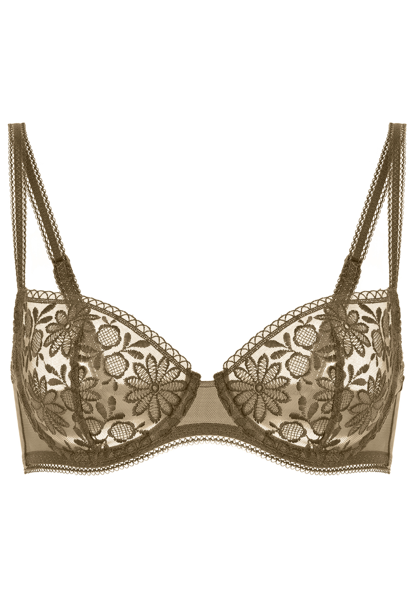 Simone Perele 1C2 e Half Cup Bra NOMAD GREEN buy for the best price  CAD$ 145.00 - Canada and U.S. delivery – Bralissimo