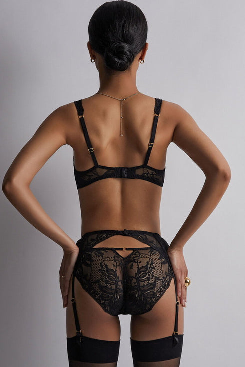 Aubade Gold Pleasure Suspender belt