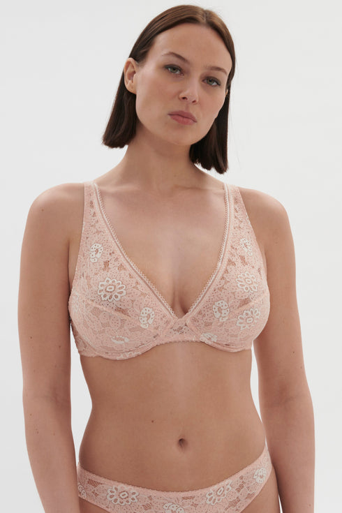 Simone Perele 1E1 Festive Wired Triangle Bra