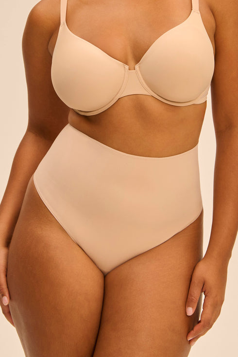 Simone Perele 1F6 Story High Waist Shaper Thong