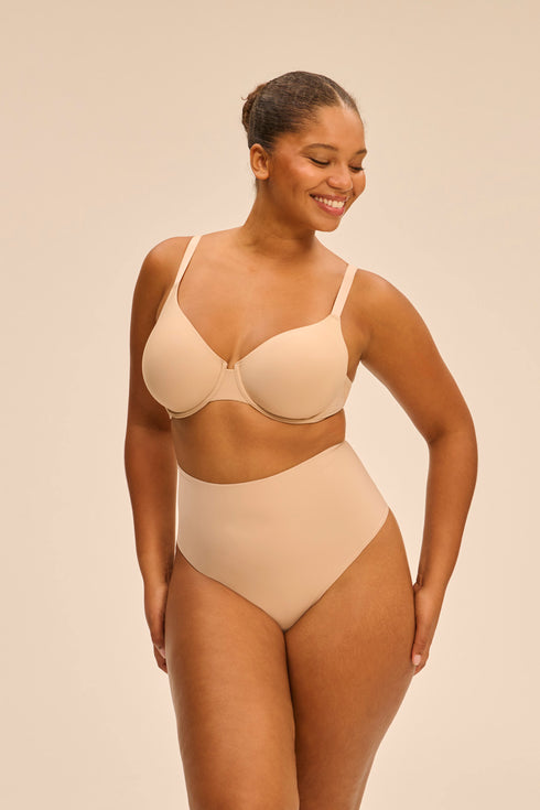 Simone Perele 1F6 Story High Waist Shaper Thong