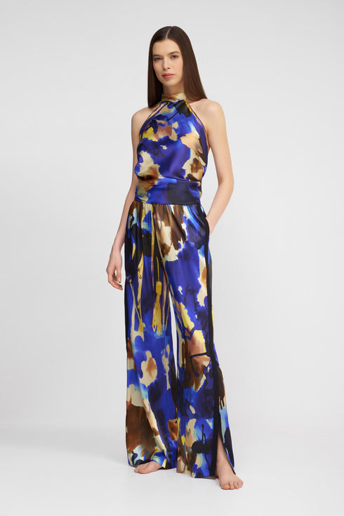 Shan Céline Silk scarf top