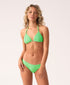 PQ Swim Kelly Green Basic Ruched Bottoms