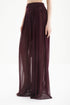 Shan Mia Mesh pants with a tie-knot detail