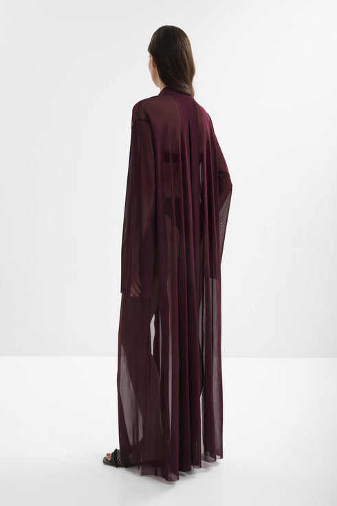 Shan Mia Long mesh kimono