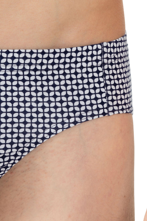 Mey Serie Blue Geo Jazz Pants