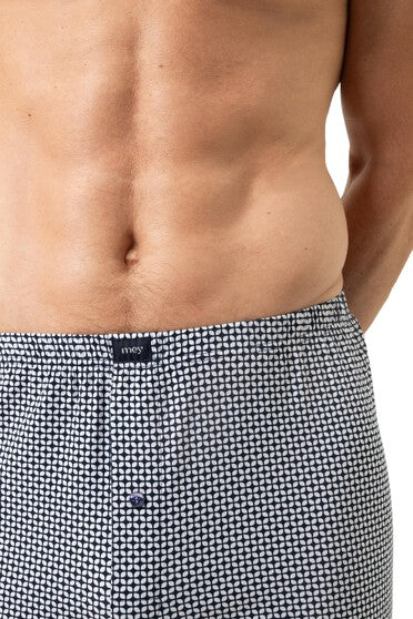 Mey Serie Blue Geo Boxer Short