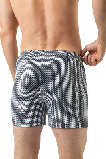 Mey Serie Blue Geo Boxer Short