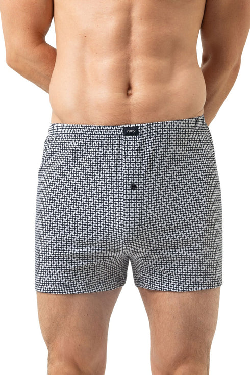 Mey Serie Blue Geo Boxer Short