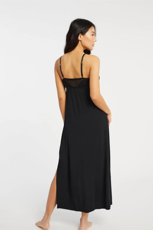 Fleur't Parisian Nights High Neck Long Gown