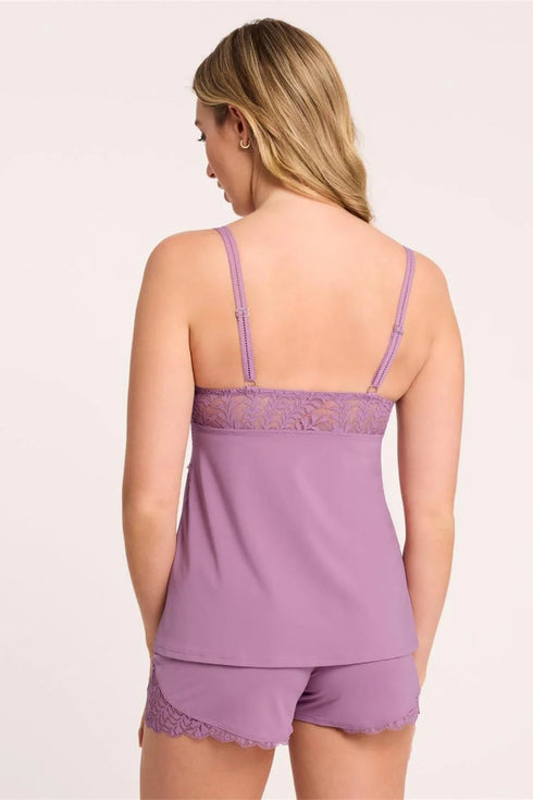 Montelle Berry Garden Bust Support Cami Short Set