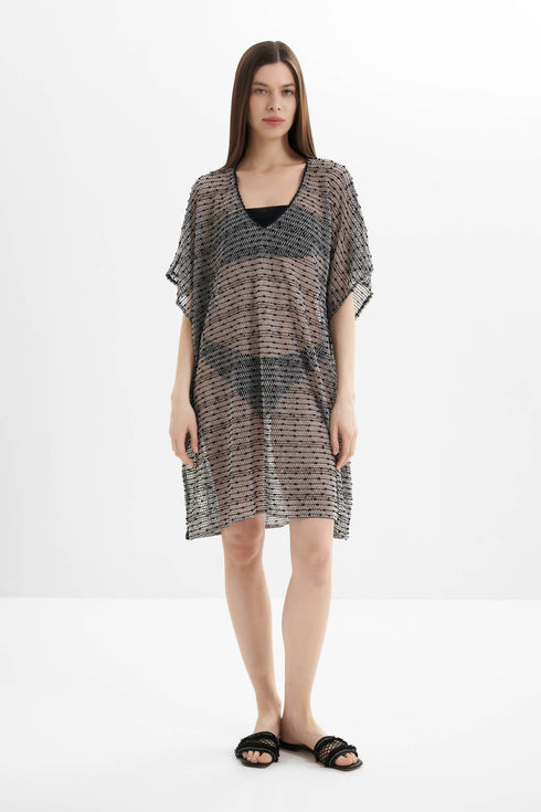Antigel Be1 La Sexy Resille Poncho Beach Cover-up