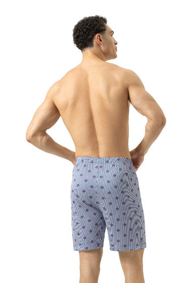 Mey Serie Stripes With Small Pattern Short Pants