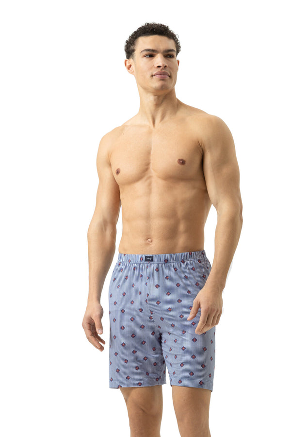 Mey Serie Stripes With Small Pattern Short Pants