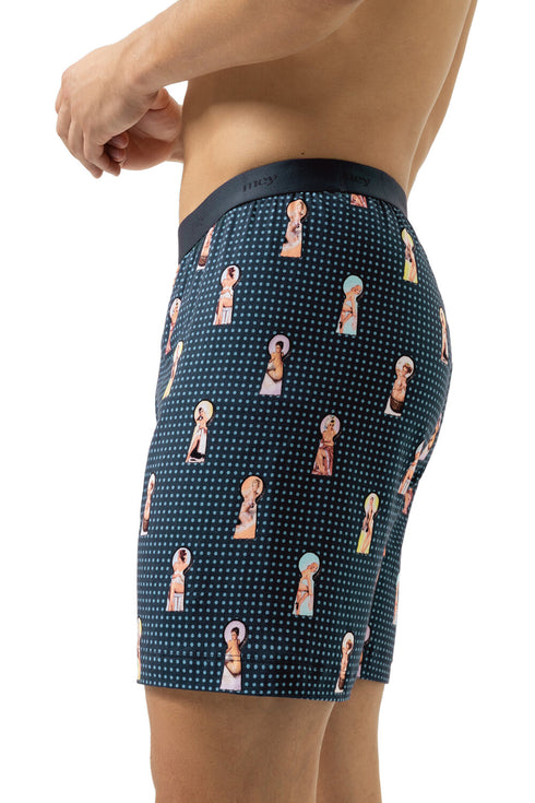 Mey Serie Keyhole And Pin Up Short Pants