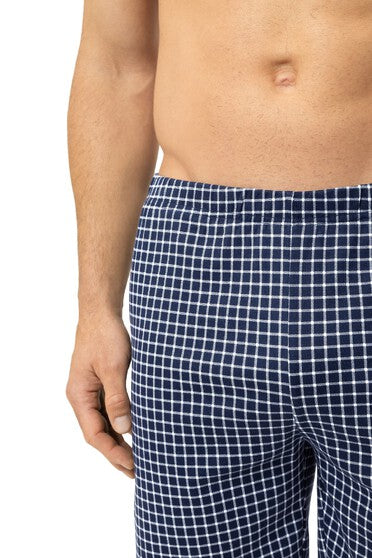 Mey Serie White Check Short Pants