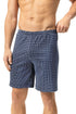 Mey Serie White Check Short Pants