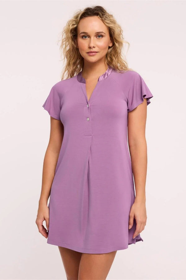 Fleur't Fluttered Sleeve Nightshirt