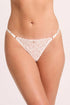 Montelle Lacy Thong With Adjustable Sides