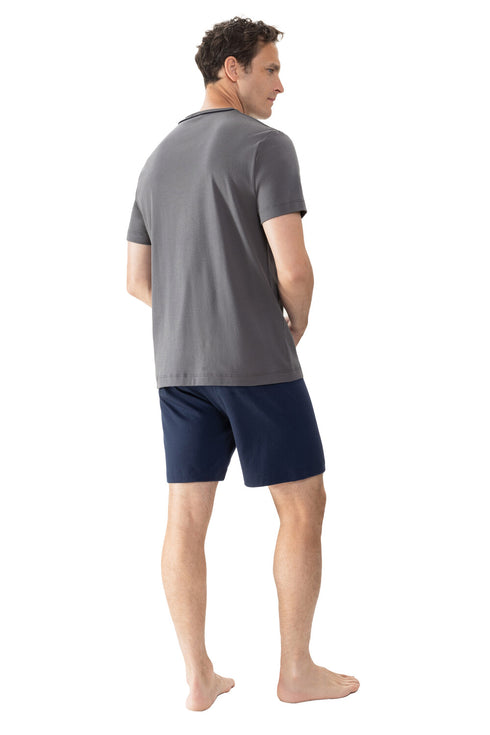 Mey Serie Pure Night Pyjama Short Pant, Short Sleeve