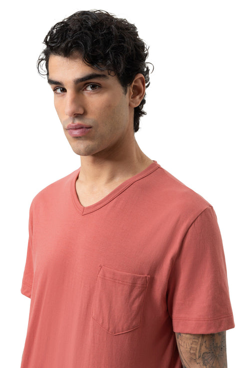 Mey Serie Pure Rose Stripes Pyjama Short Pant, Short Sleeve