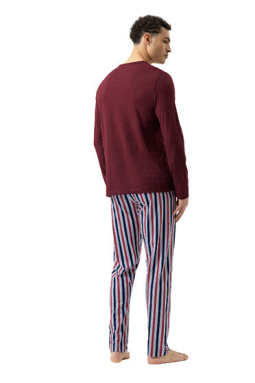Mey Serie Red´N Blue Stripes Pyjama Full Length