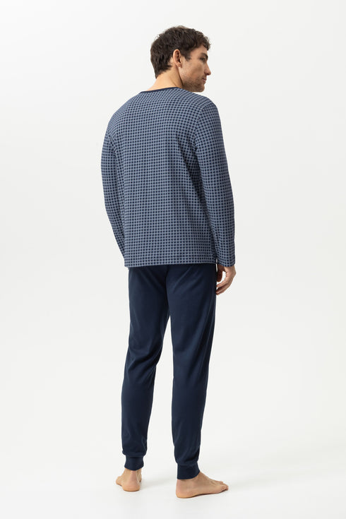 Mey Serie Floral Grid Pyjama Full Length