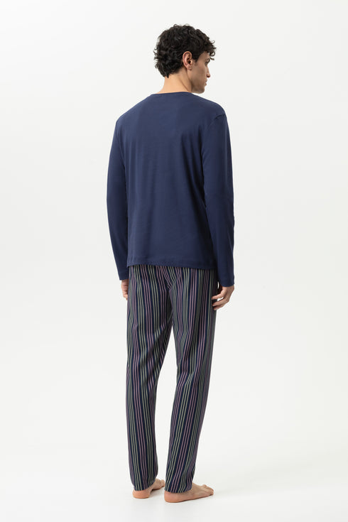 Mey Serie Luminous Stripes Pyjama Full Length