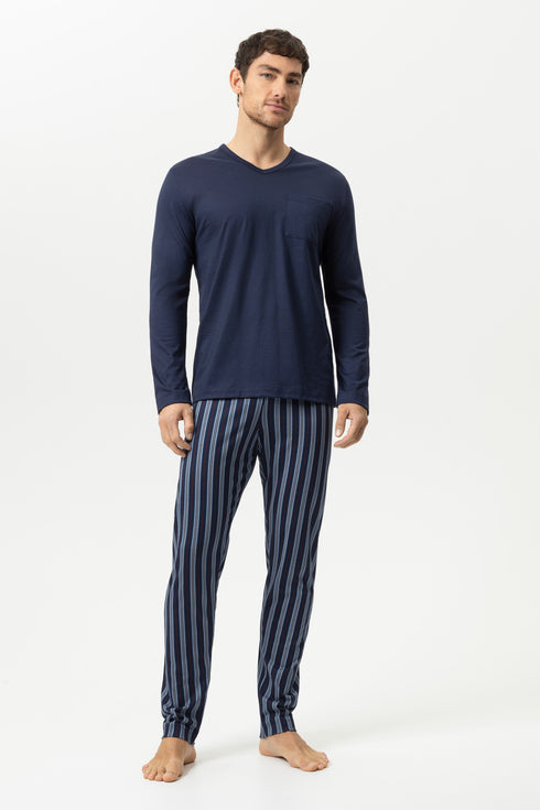 Mey Serie Seriously Stripes Pyjama Full Length