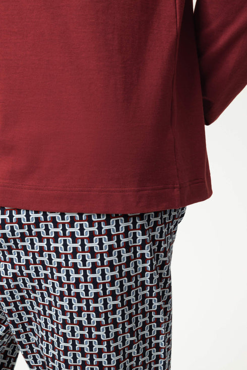 Mey Serie Common Geo Pyjama Full Length