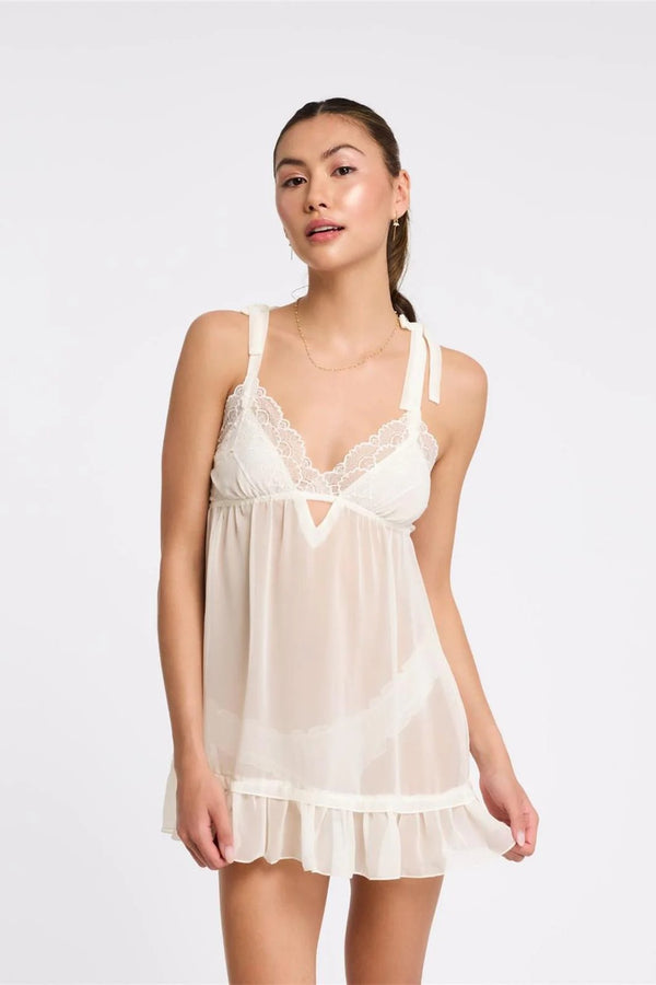 Rya Dahlia Plus Babydoll With Panty