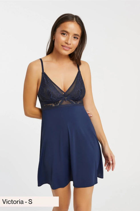 Montelle Botanical Flirty Chemise Set